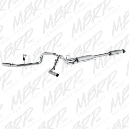 MBRP 2015 Ford F-150 5.0L 3in Cat Back Dual Split Side Exit AL Exhaust System MBRP