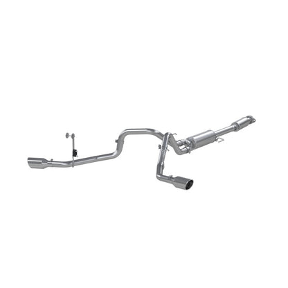 MBRP 2021+ Ford F-150 5.0L/3.5L/ 2.7L Ecoboost 3in Cat Back 2.5in Dual Split Exit T409 Exhaust MBRP