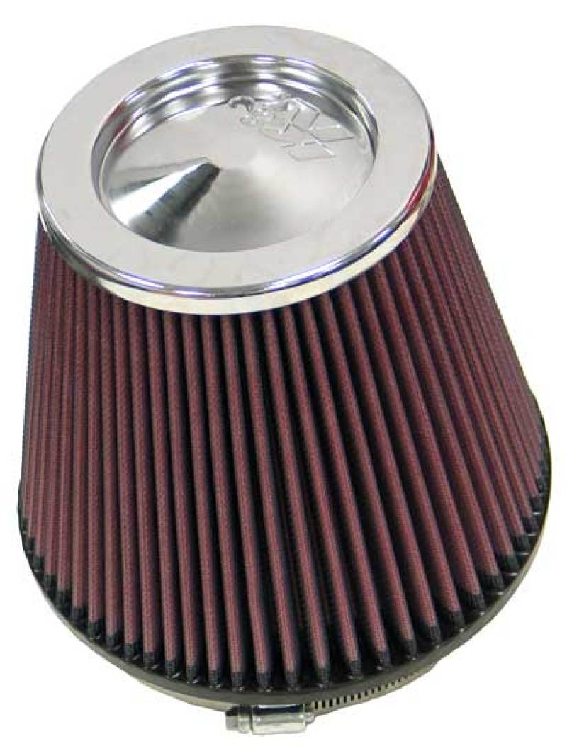 K&N Round Tapered Universal Air Filter 6in Flange ID x 7.5in Base OD x 5in Top OD x 6.5in Height K&N Engineering