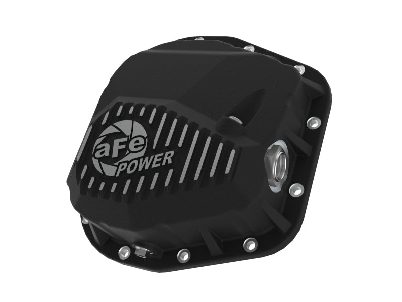 aFe 97-23 Ford F-150 Pro Series Rear Differential Cover Black w/ Machined Fins aFe