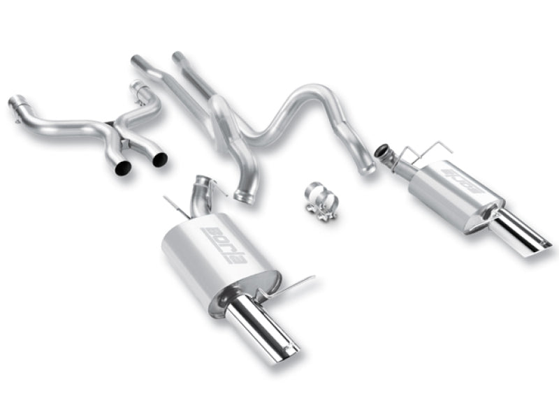 Borla 2011-2012 Mustang GT 5.0L 8cyl 6spd RWD Agressive ATAK Catback Exhaust Borla