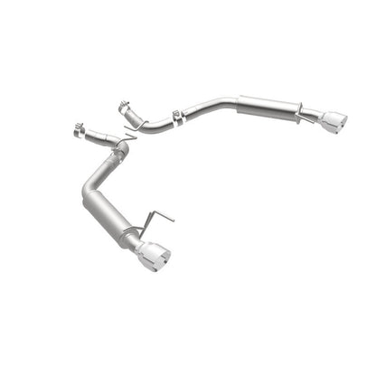 MagnaFlow Axle Back, SS, 2.5in, Competition, Dual Split Polish 4.5in Tip 2015 Ford Mustang Ecoboost Magnaflow