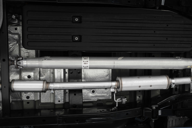 MBRP 2021+ Ford F-150 2.7L/ 3.5L Ecoboost 5.0L Single Side 3in Black Coated Catback Exhaust MBRP