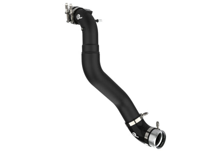 aFe BladeRunner 21-22 Ford F-150 Ecoboost V6-3.5L(tt) Aluminum Hot and Cold Charge Pipe Kit Black aFe