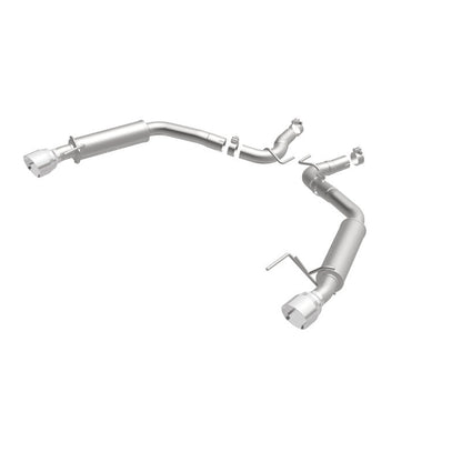 MagnaFlow Axle Back, SS, 2.5in, Competition, Dual Split Polish 4.5in Tip 2015 Ford Mustang Ecoboost Magnaflow