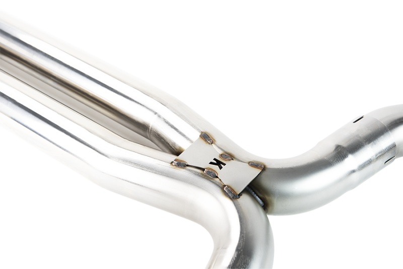 Kooks 2015+ Ford Mustang GT350 5.2L 3in x 2-3/4in Cat SS X-Pipe Kooks HDR Req Kooks Headers