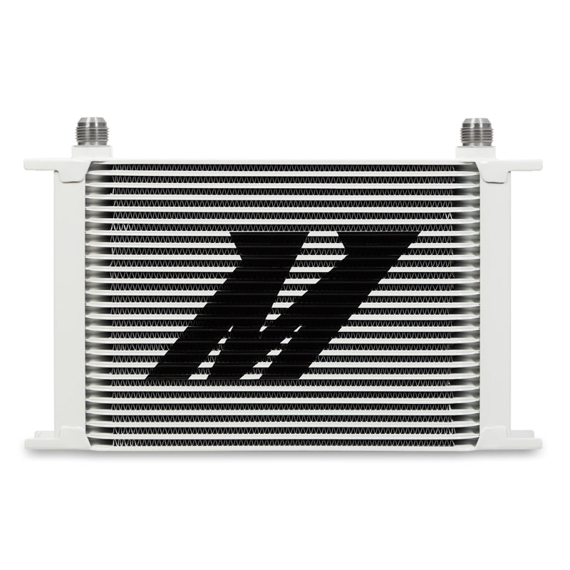 Mishimoto Universal 25 Row Oil Cooler Kit - White Mishimoto