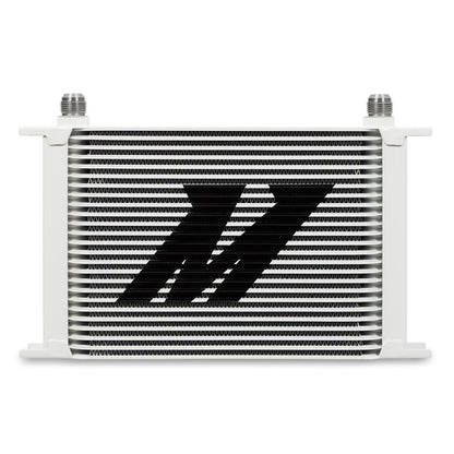 Mishimoto Universal 25 Row Oil Cooler Kit - White Mishimoto