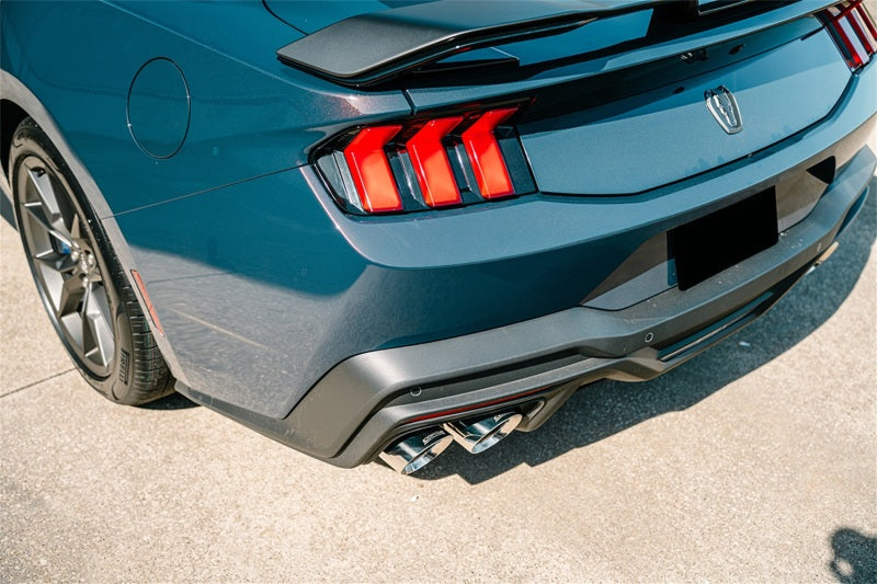 Corsa 24+ Ford Mustang Dark Horse 5.0L 3.0in Dual Rear Exit Cat-Back w/Twin 4.5in Polish Slash Tips CORSA Performance
