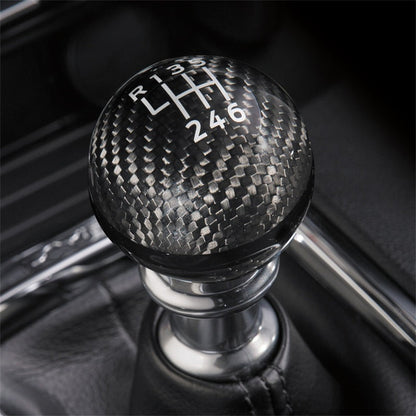 Ford Racing 15-25 Mustang Ford Racing Carbon Fiber Shift Knob 6 Speed Ford Racing