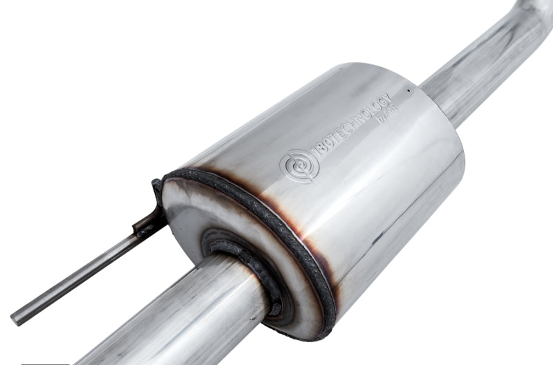 AWE Tuning 2015+ Ford F-150 0FG Single Exit Performance Exhaust System w/4.5in Diamond Black Tips AWE Tuning