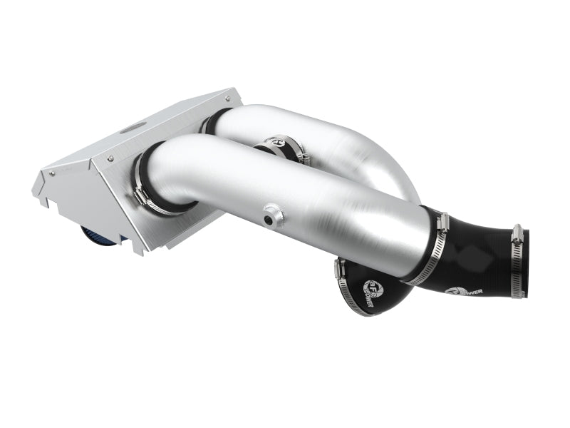 aFe Rapid Induction Pro 5R Cold Air Intake System Brushed 21-22 Ford F-150 Raptor V6-3.5L (tt) aFe