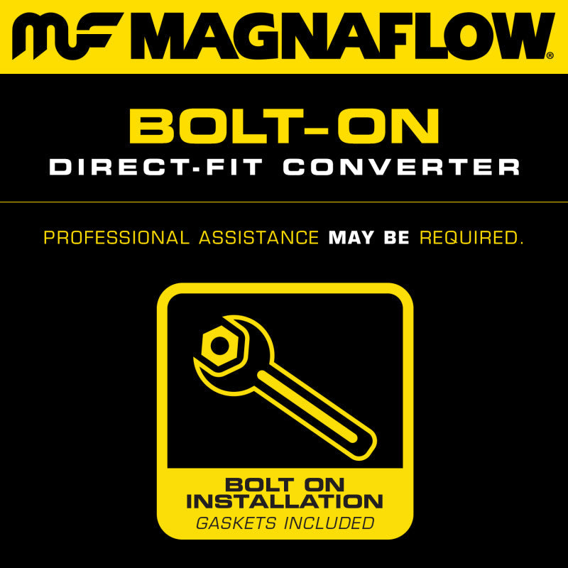 MagnaFlow Left Side Converter Direct Fit 15-17 Ford F-150 5.0L Magnaflow