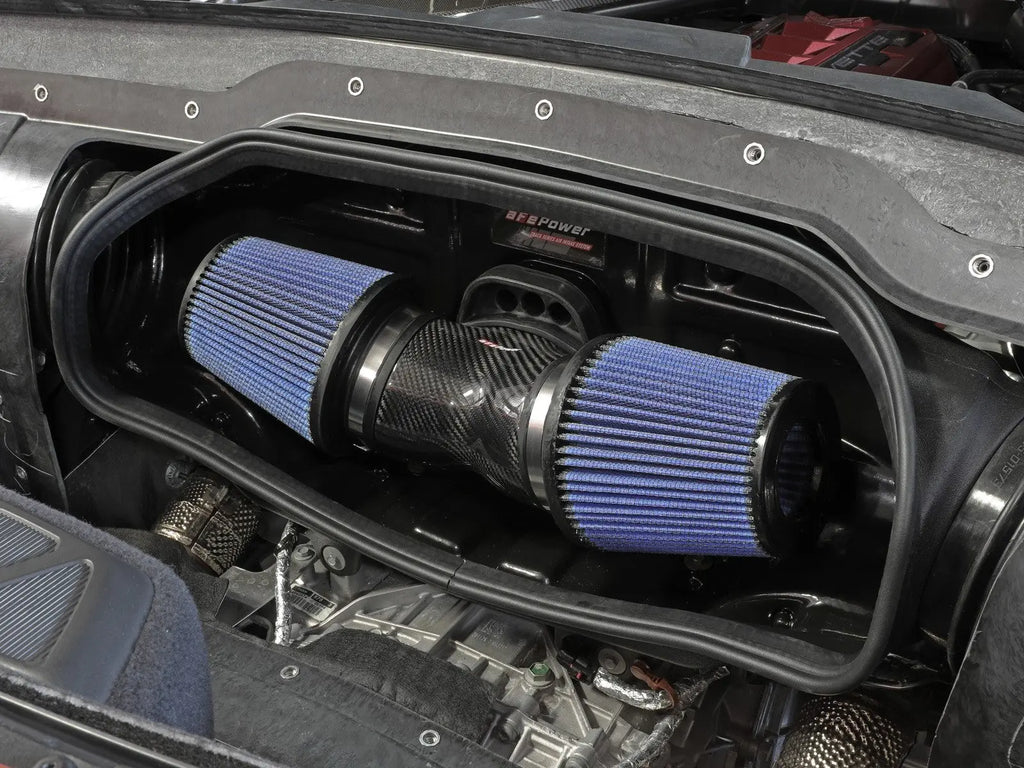 Afe Track Series Carbon Fiber Cold Air Intake System w/Pro 5R Filters Hellhorse Performance®