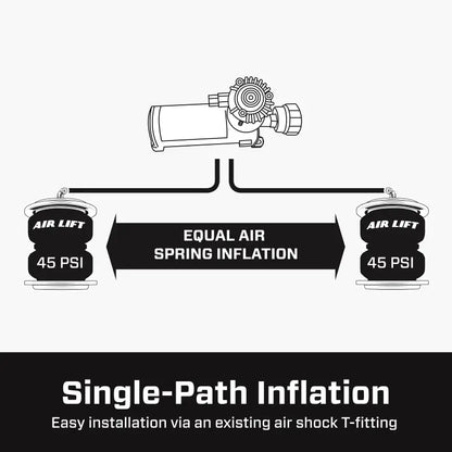 Air Lift Load Controller Ii - Single Gauge w/ Lps 5 PSI Min. Air Lift