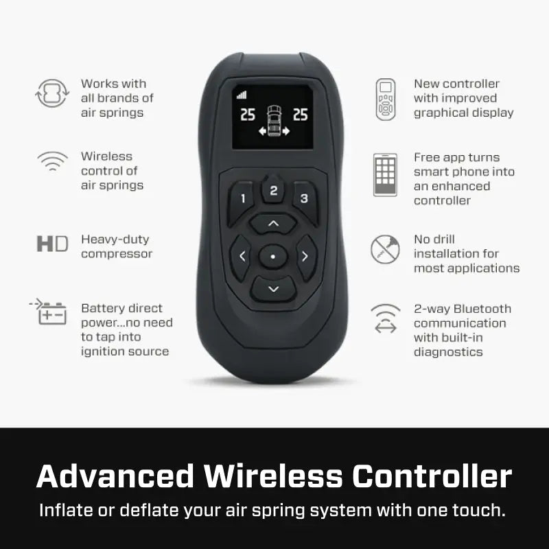 Air Lift Wireless Air Control System V2 w/EZ Mount Air Lift