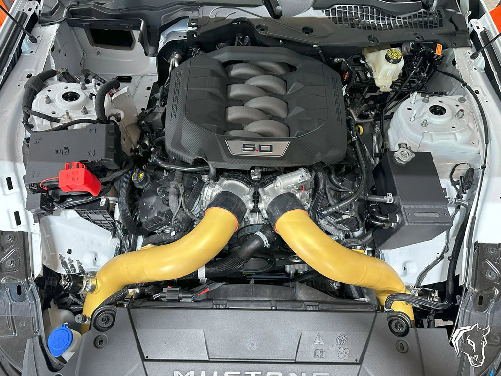 Hellhorse® Mid Mount Twin Turbo Kit - 2024+ Mustang GT - Dark Horse - 1500+WHP Rated Hellhorse Performance®
