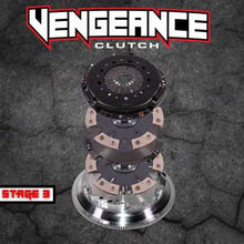 Load image into Gallery viewer, Vengeance Stage 3 Clutch S550 Six Puck Ceramic Twin Disc - 26 Spline (2018-2022 Ford Mustang 5.0) - DM3-07-06-26T Hellhorse Performance®