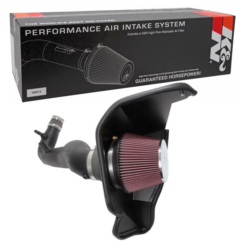 K&N 2018 Ford Mustang L4-2.3L F/I Aircharger Performance Intake K&N Engineering