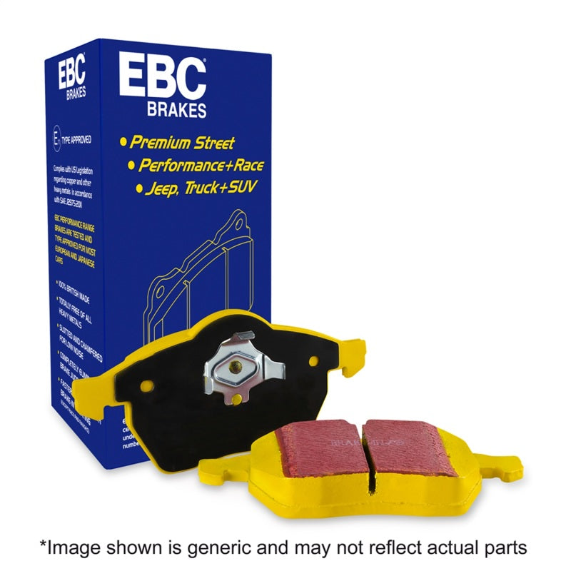 EBC 13-14 Ford Mustang 3.7 (A/T+Performance Pkg) Yellowstuff Front Brake Pads EBC