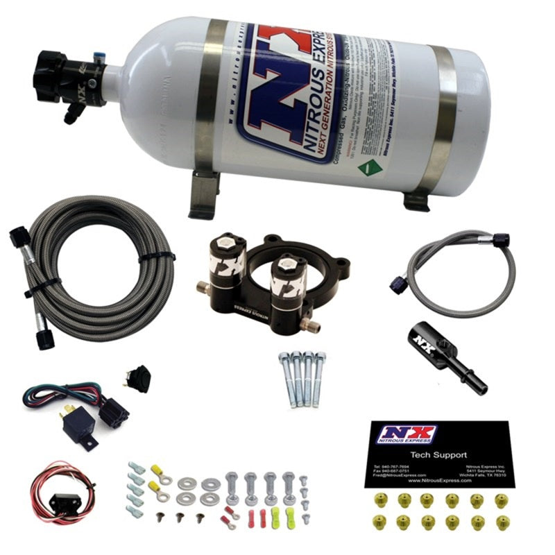 Nitrous Express Ford 2.3L Ecoboost Nitrous Plate Kit w/5lb Bottle Nitrous Express