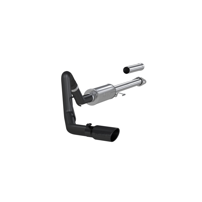 MBRP 2015 Ford F-150 2.7L / 3.5L EcoBoost 3in Cat Back Single Side Black Exhaust System MBRP