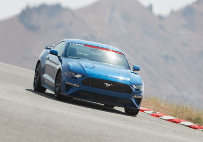 Ford Performance 2015-2017 Mustang Windshield Banner Ford Performance - White / Red Ford Racing