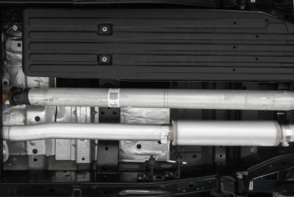 MBRP 2021+ Ford F150 2.7L/3.5L/5.0L 4in T409 Stainless Steel Cat-Back - RACE VERSION MBRP