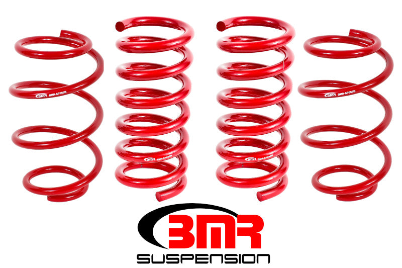 BMR 15-17 S550 Mustang Performance Version Lowering Springs (Set Of 4) - Red BMR Suspension