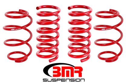 BMR 15-17 S550 Mustang Performance Version Lowering Springs (Set Of 4) - Red BMR Suspension