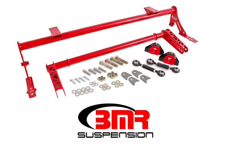 BMR 05-14 S197 Mustang Rear Bolt-On Hollow 35mm Xtreme Anti-Roll Bar Kit (Polyurethane) - Red BMR Suspension