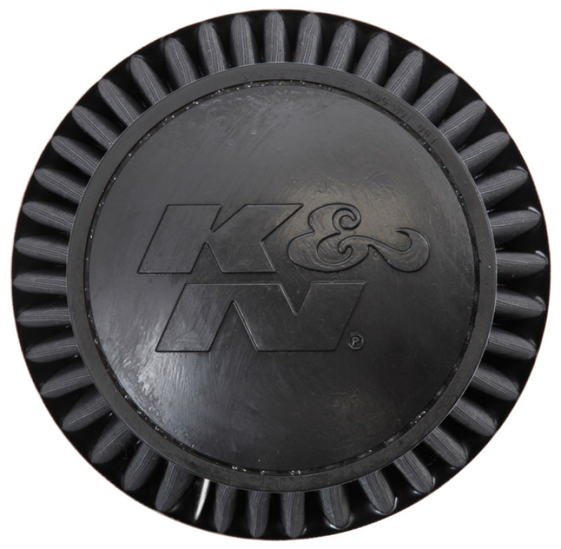 K&N Universal Rubber Filter Round Tapered 6in Flange ID x 7.5in Base OD x 5.25in Top OD x 6in Height K&N Engineering