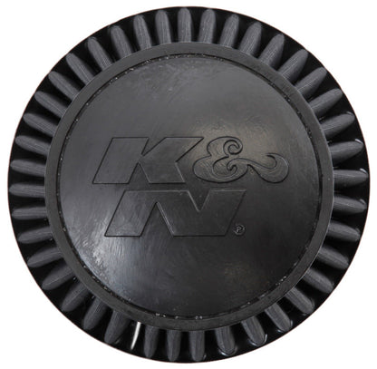 K&N Universal Rubber Filter Round Tapered 6in Flange ID x 7.5in Base OD x 5.25in Top OD x 6in Height K&N Engineering