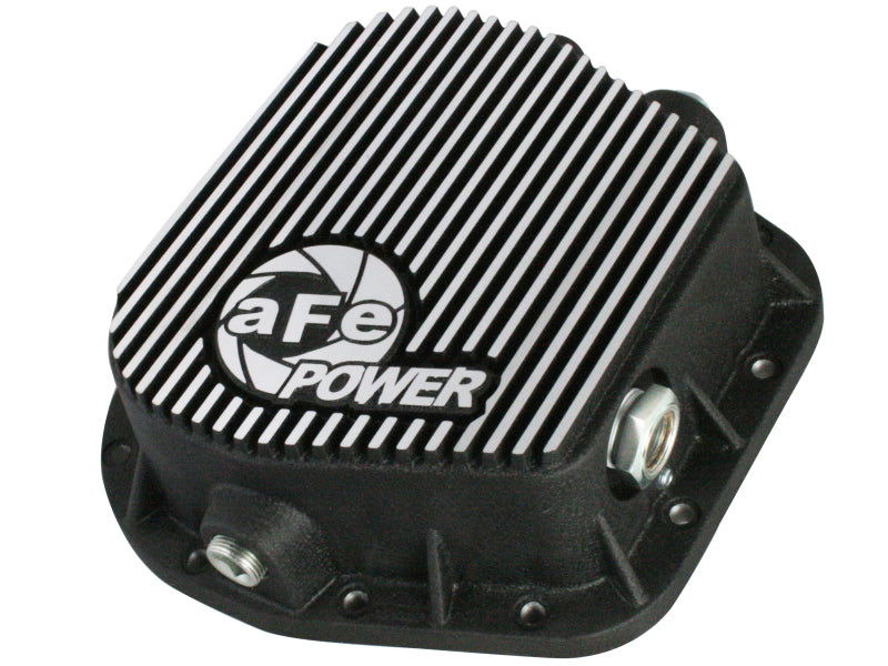 aFe Power Rear Differential Cover (Machined) 12 Bolt 9.75in 11-13 Ford F-150 EcoBoost V6 3.5L (TT) aFe