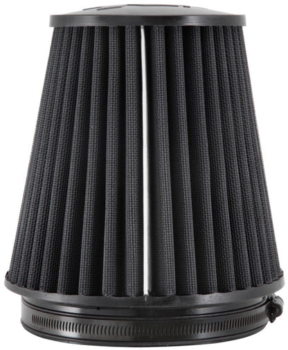 K&N Universal Rubber Filter Round Tapered 6in Flange ID x 7.5in Base OD x 5.25in Top OD x 8in Height K&N Engineering