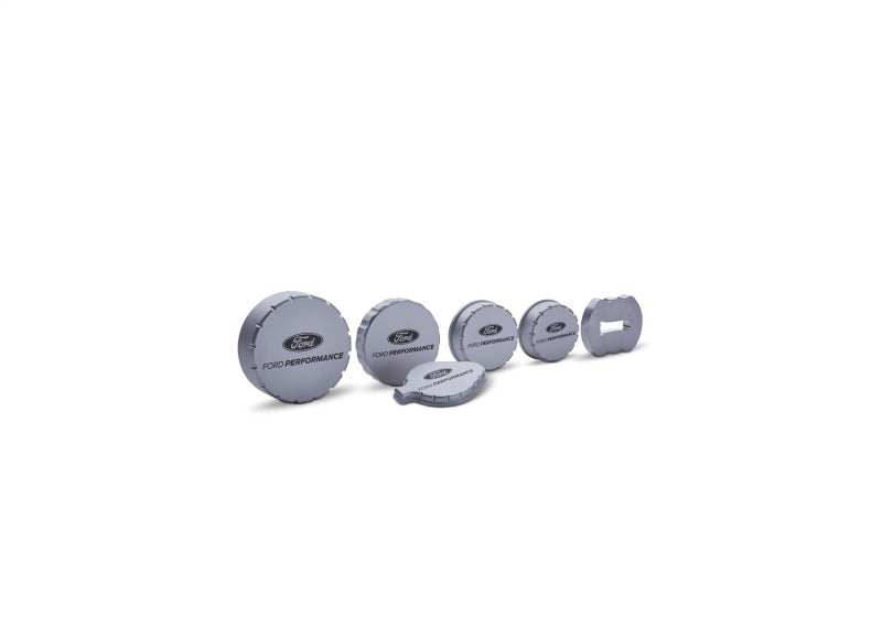 Ford Racing 15-25 Mustang 2.3L/5.0L Aluminum Machined Engine Cap Covers Ford Racing