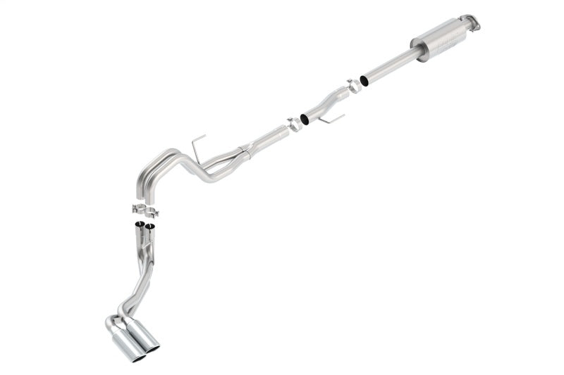 Borla 15-16 Ford F-150 3.5L EcoBoost Ext. Cab Std. Bed Catback Exhaust ATAK Truck Side Exit Borla