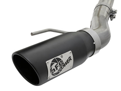 aFe MACHForce XP 3in 409-SS Exhaust Cat-Back 2017 Ford F-150 Raptor V6-3.5L (tt) w/ Black Tip aFe
