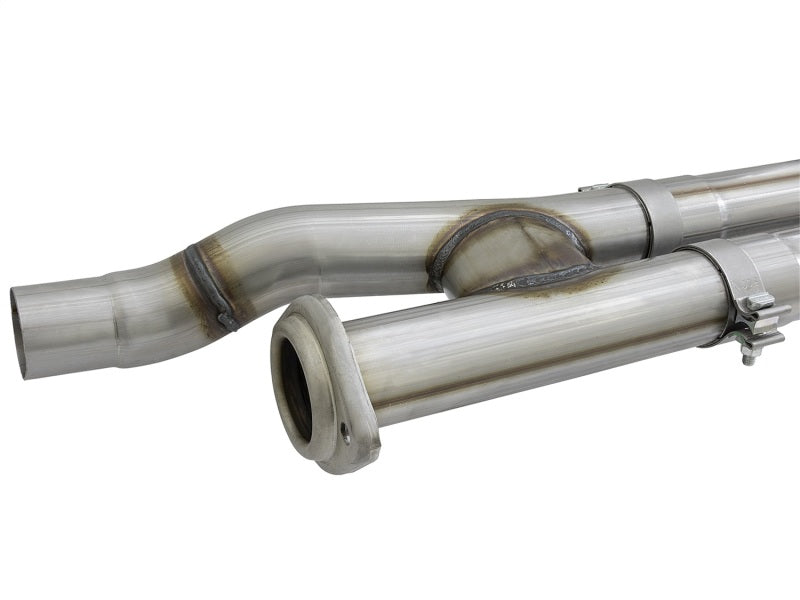 aFe POWER Rebel Series 3in 409 SS Cat Back Exhaust w/ Black Tips 17 Ford F-150 Raptor V6-3.5L aFe