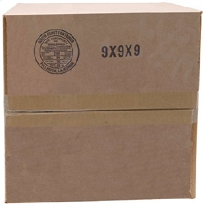 K&N Universal Rubber Filter Round Tapered 6in Flange ID x 7.5in Base OD x 5.25in Top OD x 6in Height K&N Engineering