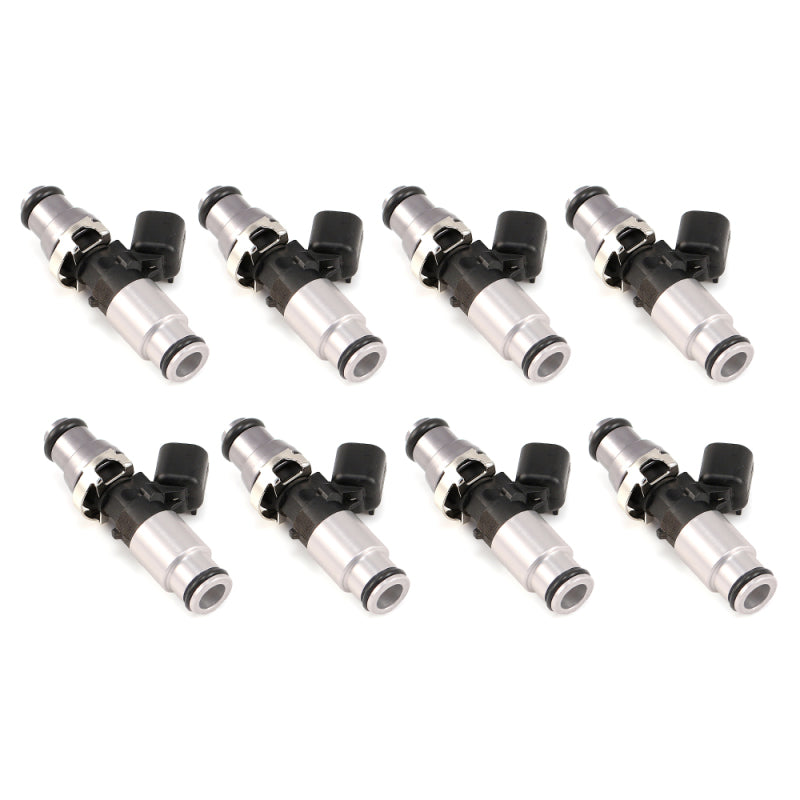 Injector Dynamics - 1050cc Injectors 60mm Length 14mm Grey Adaptor Top - Blue Bottom Adap (Set of 8) Injector Dynamics