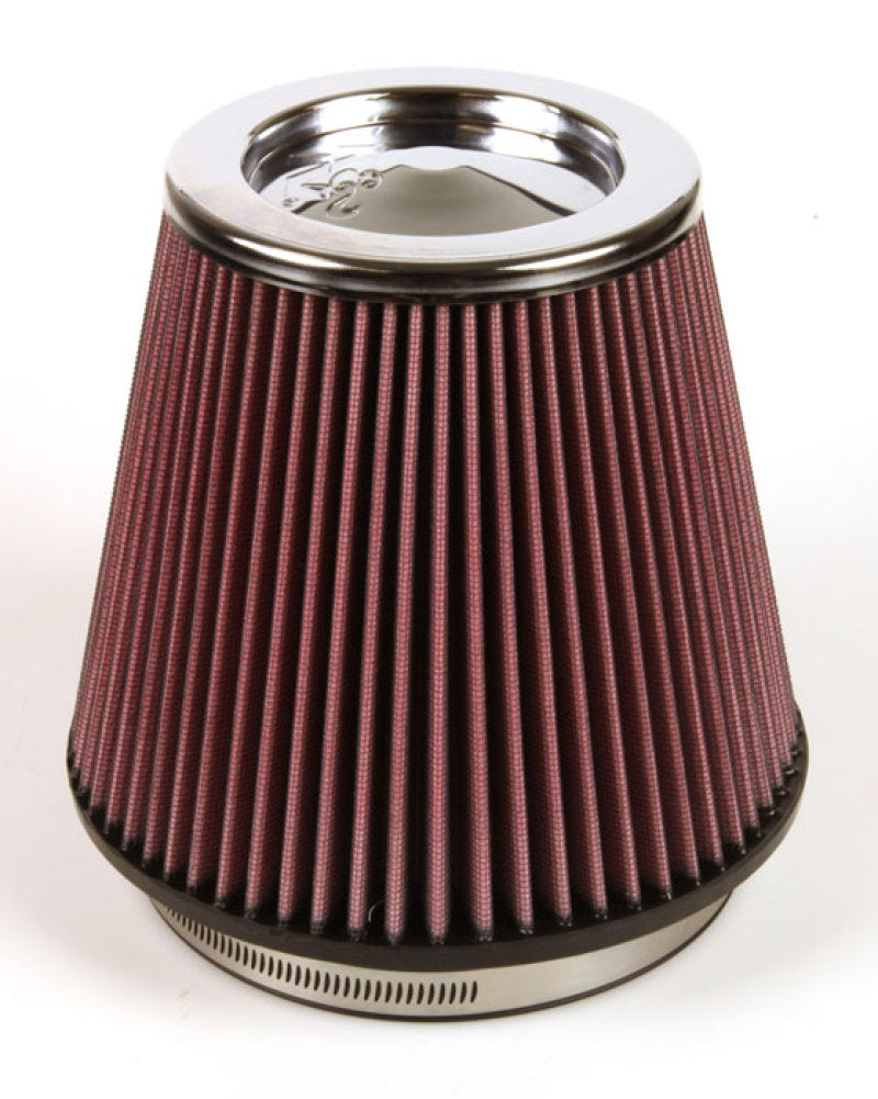 K&N Round Tapered Universal Air Filter 6in Flange ID x 7.5in Base OD x 5in Top OD x 6.5in Height K&N Engineering