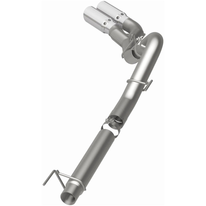 MagnaFlow CatBack 2018 Ford F-150 V6-3.0L Dual Exit Polished Stainless Exhaust - MF Series Magnaflow