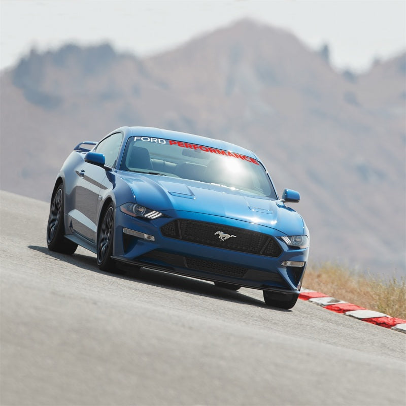 Ford Performance 2015-2017 Mustang Windshield Banner Ford Performance - White / Red Ford Racing