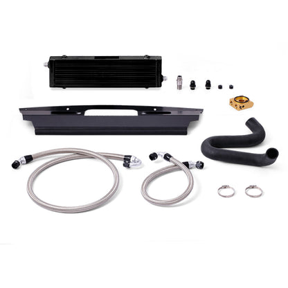 Mishimoto 2015+ Ford Mustang GT Thermostatic Oil Cooler Kit - Black Mishimoto