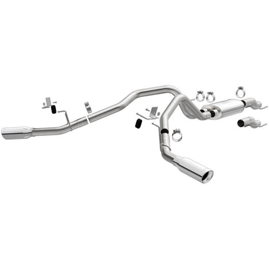 Magnaflow 15-21 Ford F-150 Street Series Cat-Back Performance Exhaust System- Dual Polished Tips Magnaflow