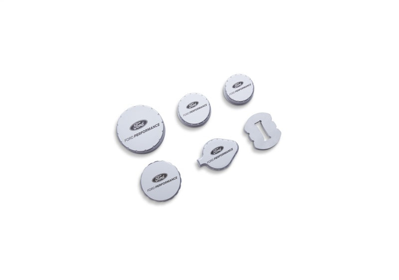 Ford Racing 15-25 Mustang 2.3L/5.0L Aluminum Machined Engine Cap Covers Ford Racing