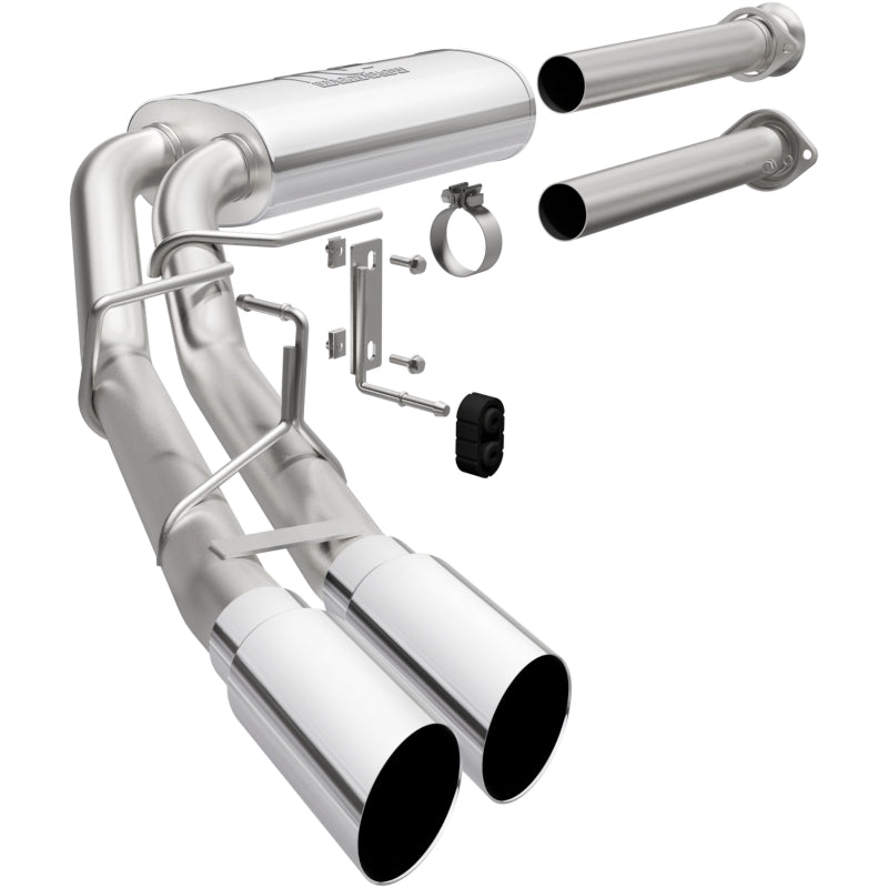 Magnaflow 15-21 Ford F-150 Street Series Cat-Back Performance Exhaust System- Polished Side Exit Magnaflow