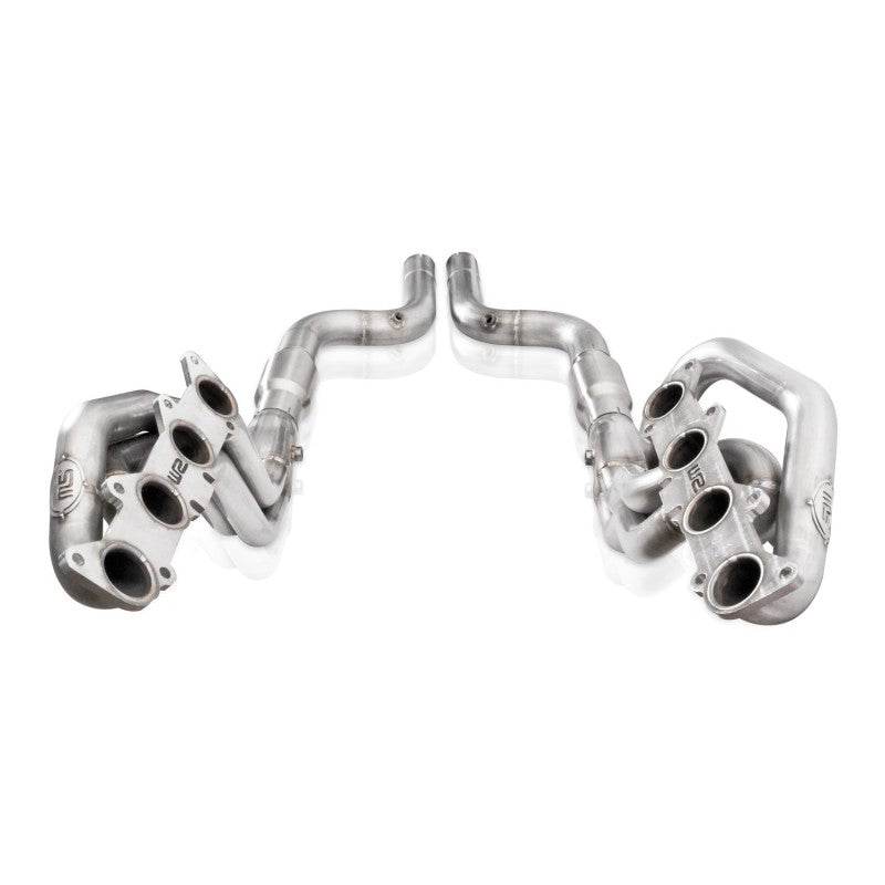Stainless Works 15-18 Ford Mustang GT Aftermarket Connect 2in Catted Headers Stainless Works