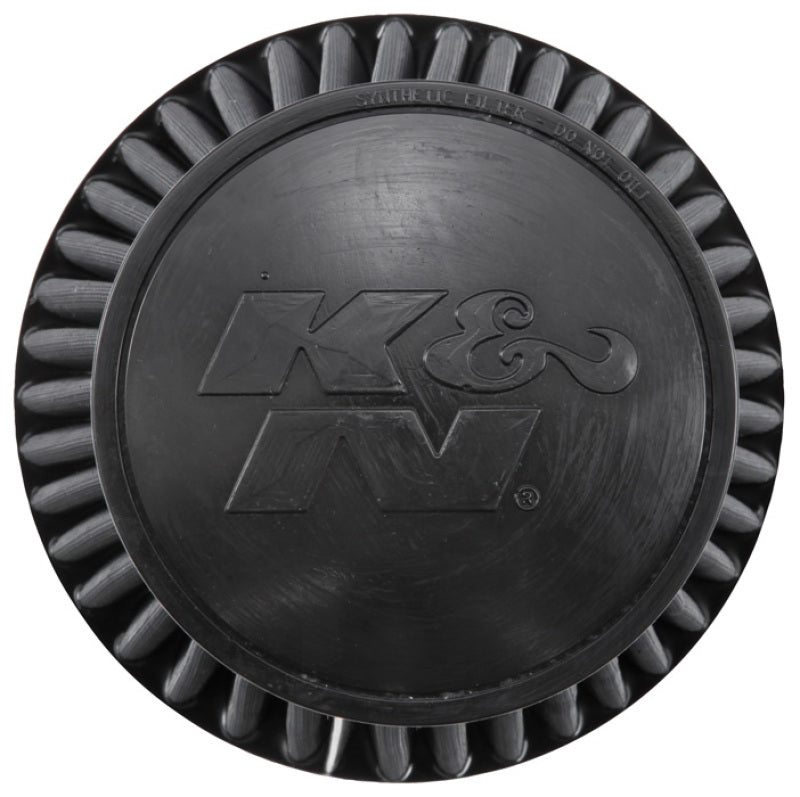 K&N Universal Rubber Filter Round Tapered 6in Flange ID x 7.5in Base OD x 5.25in Top OD x 8in Height K&N Engineering